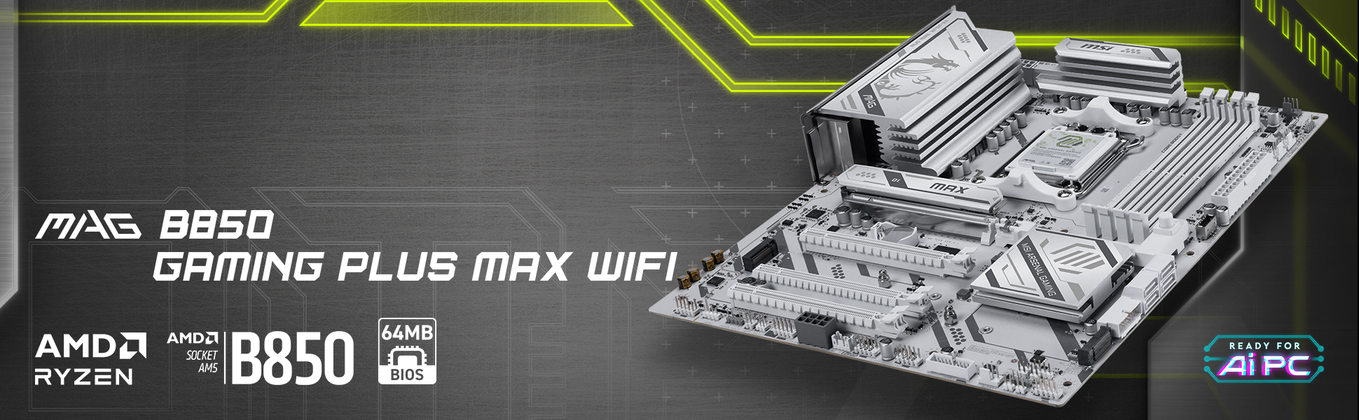 MAG B850 GAMING PLUS MAX WIFI